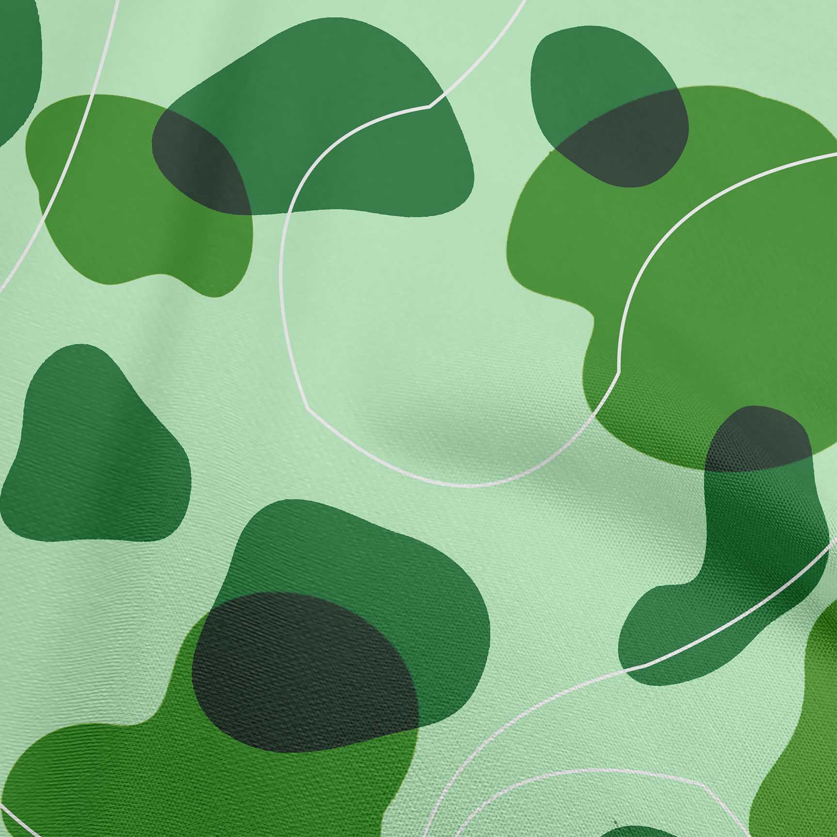 

oneOone Cotton Flex Dusty Pink Fabric Abstract Organic Shape Craft Projects Decor Fabric Printed By The Yard 40 дюймів 42 Inch Wide - Viscose Chiffon зелений