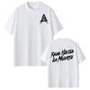 Rapper Anuel AA Real Hasta La Muerte T-Shirt Harajuku Mode Kurzarm T-Shirt Herren Damen HipHop Punk Baumwolle Sport Oberteil