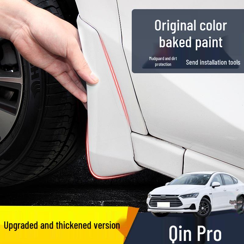 

BYD Qin Pro Original Mudguard Set for 2019 Front & Rear Tires BYD Qin Pro (Electric) - Original Thick Unpainted