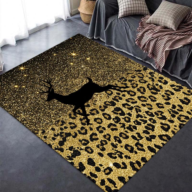 2025 New Leopard Print Carpet Rug for Living Room Bedroom Home Sofa Decoration,Kids Play Non-slip Floor Mat17