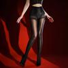 One Piece Luxury Oil Glossy Women Pantyhose 8D Summer Slim Waist Body Shaper Extra Large Lace Patchwork Seamless Tights Hosiery