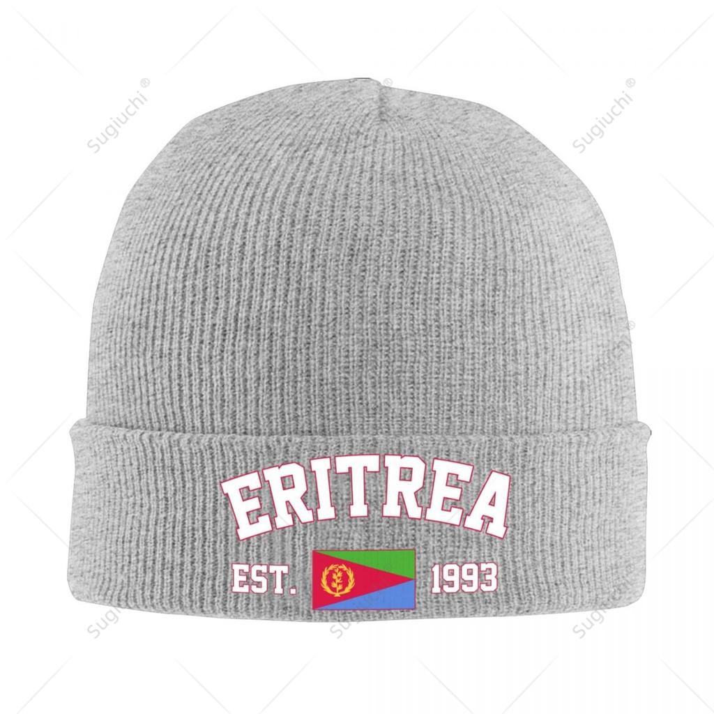 Unisex Eritrea EST Knitted Hat For Unisex Women Boys Winter Autumn Beanie Cap Warm Bonnet