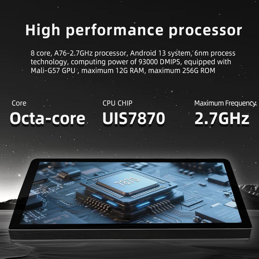 REAKOSOUND Android 10.0  9.5 Inch / 10.36 Inch 2K Screen Auto radio 2 Din Car Radio GPS Navigation Wifi Bluetooth FM Receiver