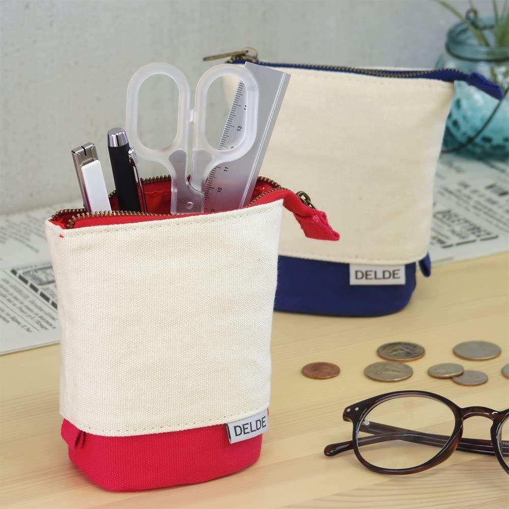 Sunstar Stationery Pencil Natural S1409565 Case, Delde, Red,