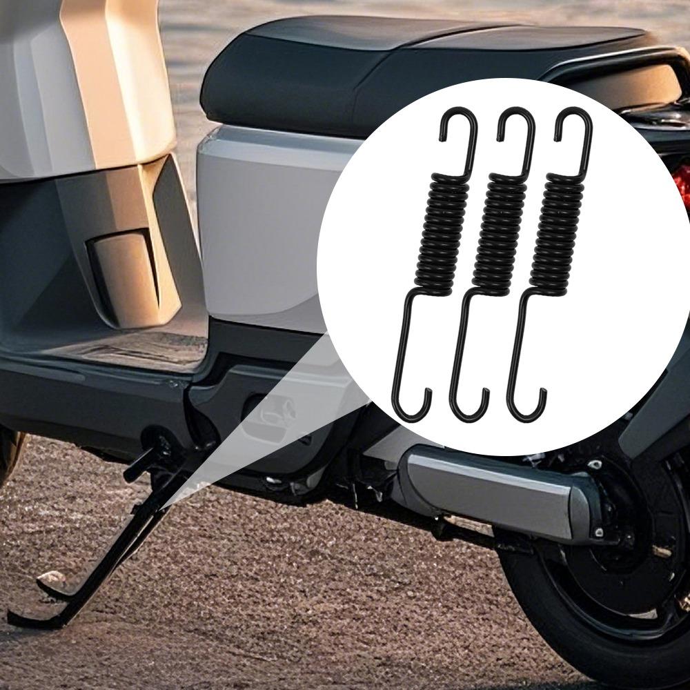 Universal Motorbike Side Stand Spring E-Bike Motorcycle Kickstand Return Springs Scooter Repair Metal Iron Replacement Parts