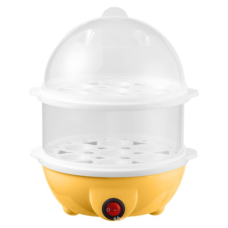 Multi-function Electric Egg Cooker Single Double Layer Egg Cooker Mini Steamer Poaching Kitchen Cooking Machine