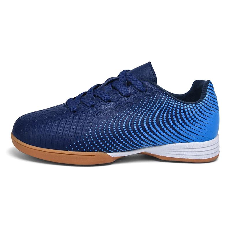 

Kids Soccer Shoes for Futsal Students Training Session Football Shoes Indoor Sport Children Original Football Field Boots Professional Boy Sneaker 27