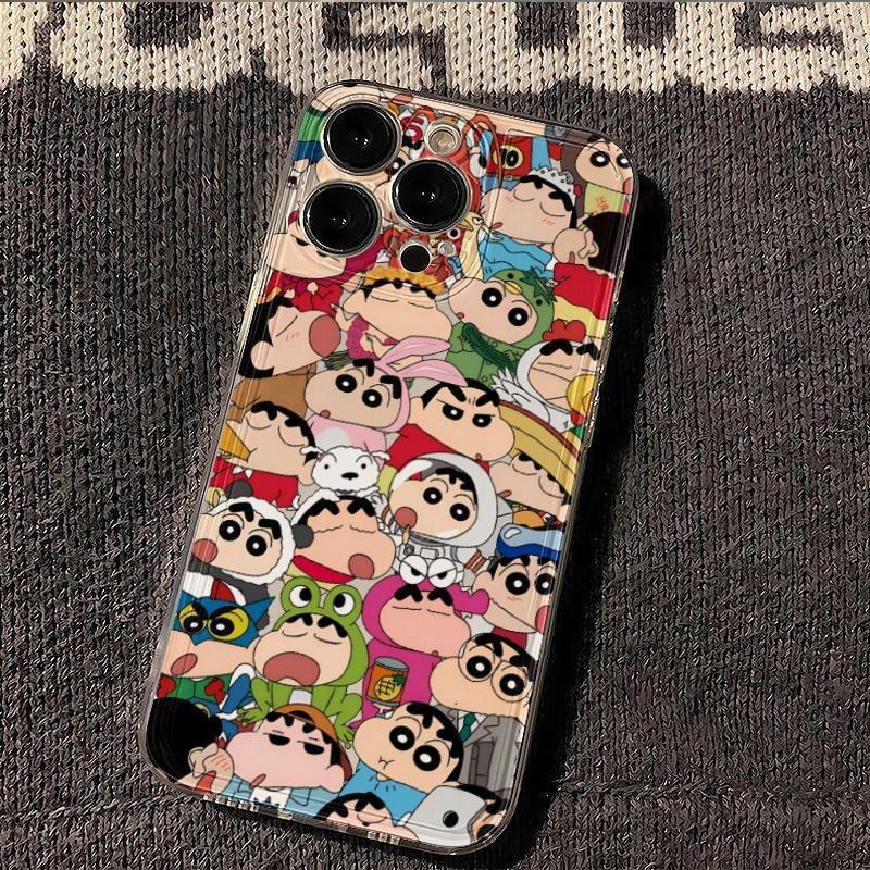 Full screen character small new application iPhone15/14/13 iPhone case 12/11Promax soft case anti-drop 7