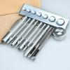 11Pcs Snap Rivet Fastener Buttons Installation Tool Kit For DIY Leather Crafts Hand Punch Tool Set Portable Tool New