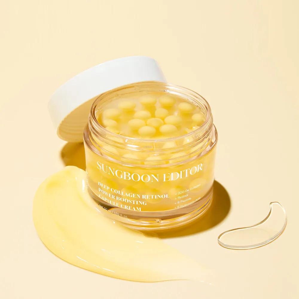SUNGBOON EDITOR Deep Collagen Retinol Power Boosting Capsule Cream 50g