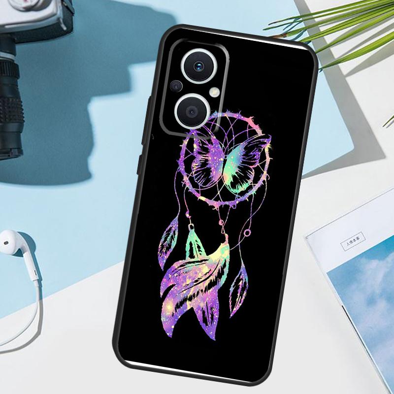Retro Feather Dreamcatcher Cover For OPPO Reno 13 F 14 10 11 12 Pro 12F 11F 14F 7 8 Lite OPPO Find X8 X6 X5 X9 Pro Case