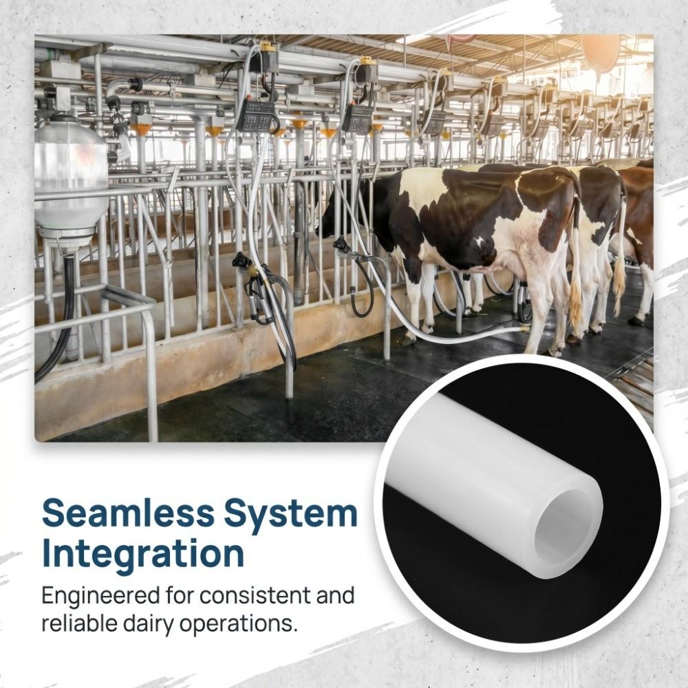 2 Pcs Silicone Milking Machine Short Tube Soft Milker Short Tube Silicone Short Tube  Milk Collector