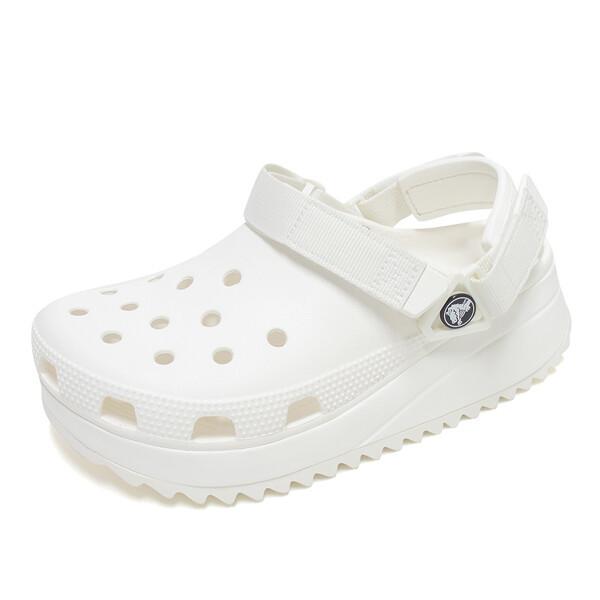Crocs Classic Hiker Platform Public Slippers White 206772 143 206772143/260mm(M7/W9)