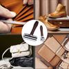 2Pcs Leather Press Edges Roller 26mm 100mm Leather Edges Creaser and Smoother, Seam Roller for Leather, Quilting