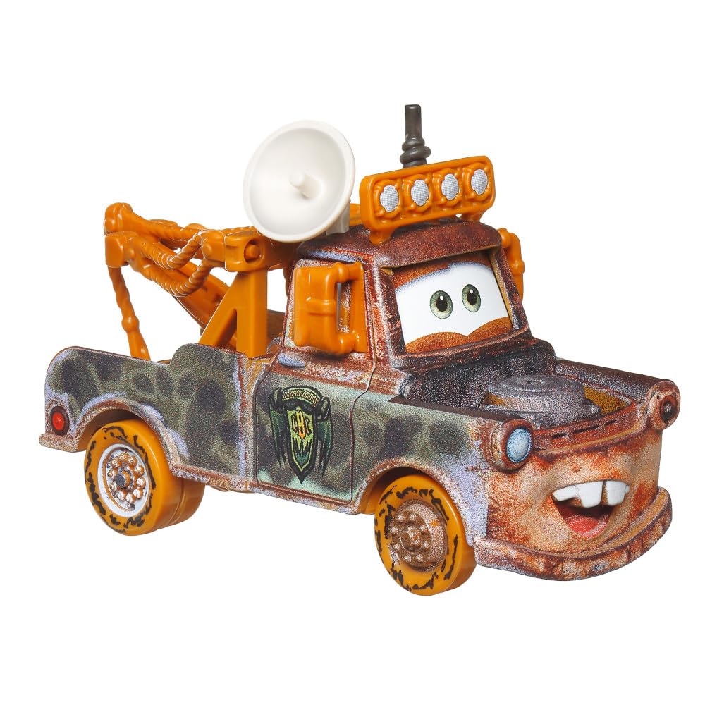 Disney and Pixar Cars On The Road Cryptid Buster Mater Diecast Truck Scale Collectible Toy 155