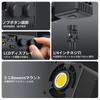 Ulanzi 100W RGB Photography Light LED Video Light RGB Light 2700K-6500K Stepless Dimming Ultra-High Brightness Constant Light Shooting Auxiliary Light