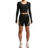 Nike Pro Sculpt Quick-Dry High-Waist Logo Sports Shorts Women shorts IM9962-011