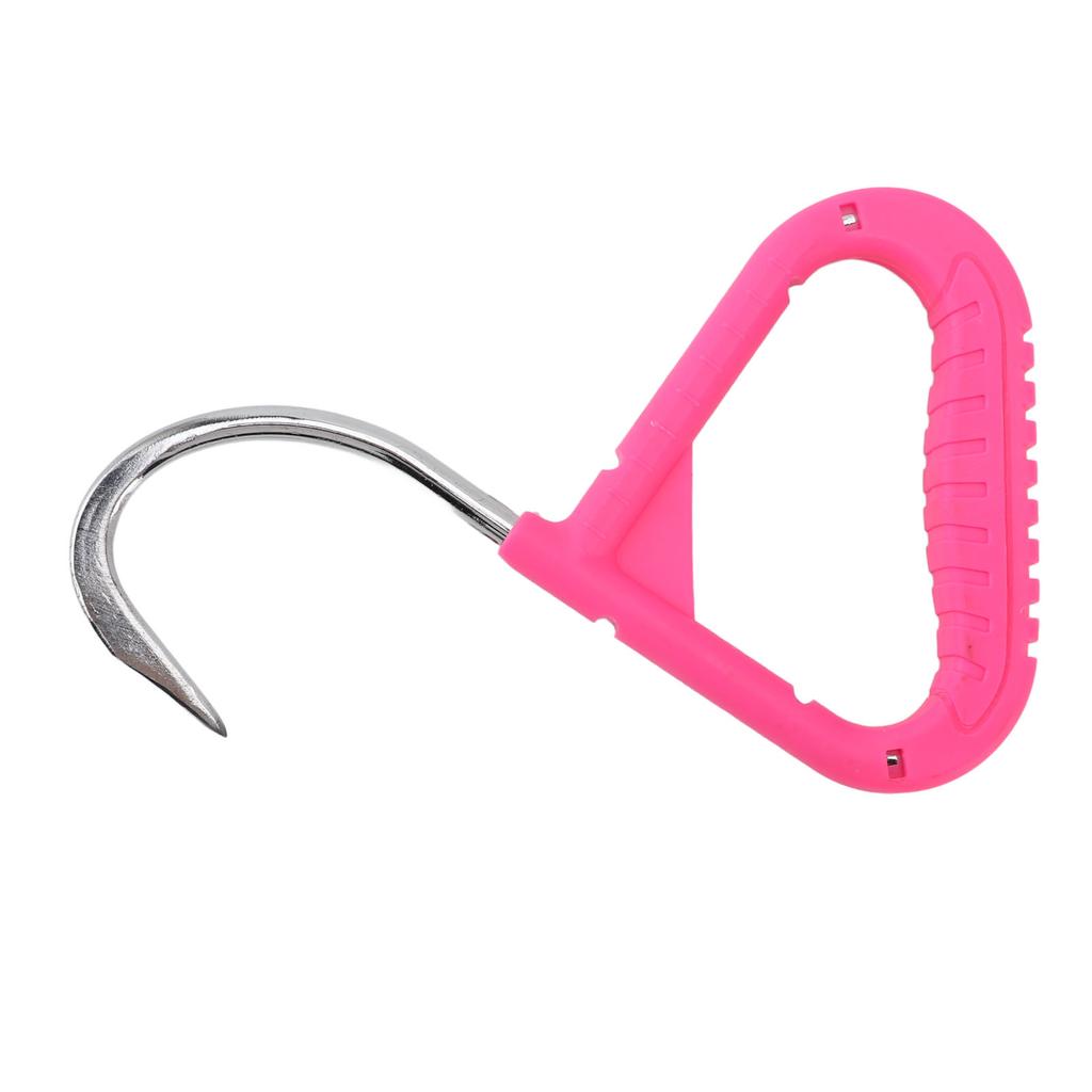 Pulp Hook Chrome Plated Steel Single Handed Comfortable Grip Log Lifting Hook for Woodworking