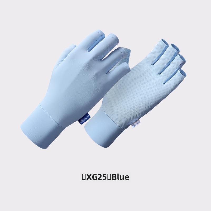 Luvas de proteção UV para Nail Art, mangas anti-preto de meio dedo (MJ03)