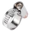 20Pcs Hose Clamp Stainless Steel Rustproof Anticorrosion Sturdy Hose Clip for Motor Vehicles Petrochemicals