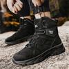 Men's casual high top boots spring and autumn new soft sole non slip outdoor boots fashion youth work boots hiking desert boots