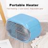 800W Winter Office Mini Electric Desktop Heating Fast Energysaving Fan Heater