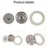 Stainless Steel Coffee Machine Shower Screen Holder Set with Silicone Gasket for Breville Espresso Easy Maintenance