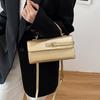 Lock Small Square Bag Women's Shoulder Handbag