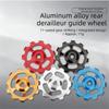 Sealed Bearing Bike Jockey Wheel Aluminum Zinc Zinc Alloy Bicycle Bearing for 2pcs Road Bike