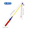 Frcolor Lantern Sticks, Set of 6, Lantern Handles, Plastic Poles, Handheld Lantern Hangers, Accessories, Decorations, Toys