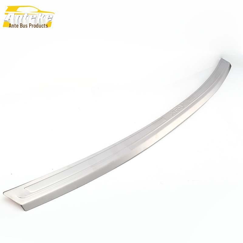 Защитная накладка заднего бампера XRV: Защита багажника из нержавеющей стали и декоративная наклейка