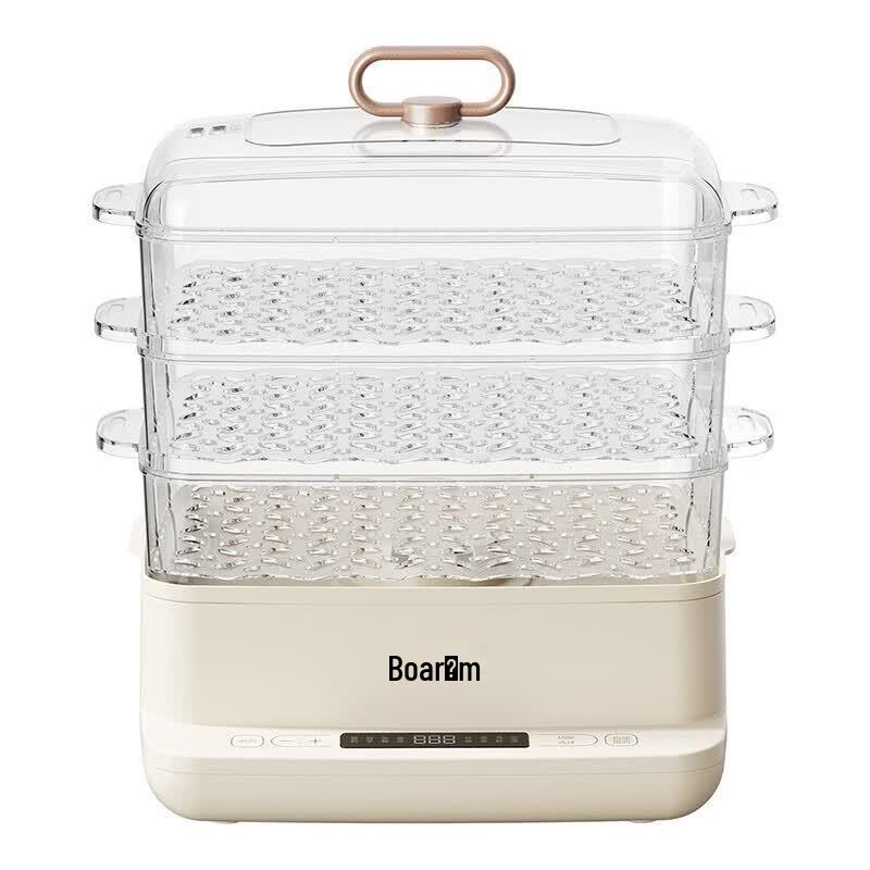 Bear 3-Layer Electric Steamer  Breakfast Maker with Timer CN plug (adapter included)