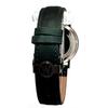 Madison New Black Black Calfskin Seventh Avenue Men's Watch, York, Waterproof, Quartz, Dial, Strap, MA011013-7,