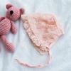 Cute Baby Girl Infant Soft Bonnet Cap Summer Lace Flower Newborn Baby Hat Princess Toddler Sun Hats Newborn Photography Props