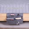 Soft Felt Hanging Storage Bag Premium Polyester Remote Control Holder  For Bedroom