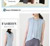Spring Summer Women's Sleeveless Modal Vest Hooded Sweatshirt - Plus Size Slimming Loose Fit