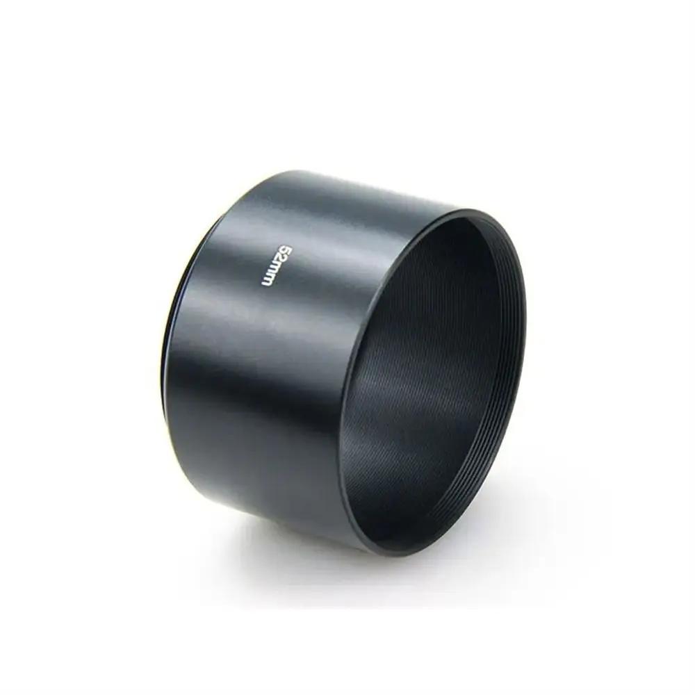 Camera Accessories Metal Long Lens Hood Screw-in SLR Camera Camera Lens Hood 58mm/62mm/67mm Matte Black Photographer Gifts 58mm