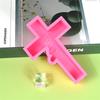 Set Of 2 Crucifix Shaped Silicone Molds for Baking and Crafting Chocolate Cakes Candies Moulds Kitchen Bakewares