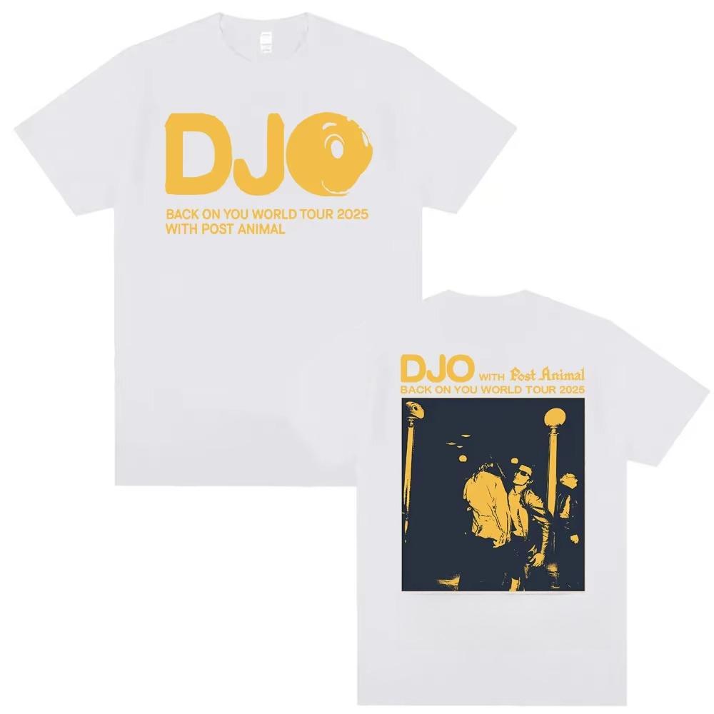 Djo Back on You World Tour 2025 Graphic Tshirts Men Women Clothing Fashion High Street Tshirt Casual Cotton casual T Shirts