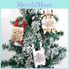 Exquisite Snowflake Wooden Sled Hanging Ornament Ideal For Christmas And Holiday Party Decor