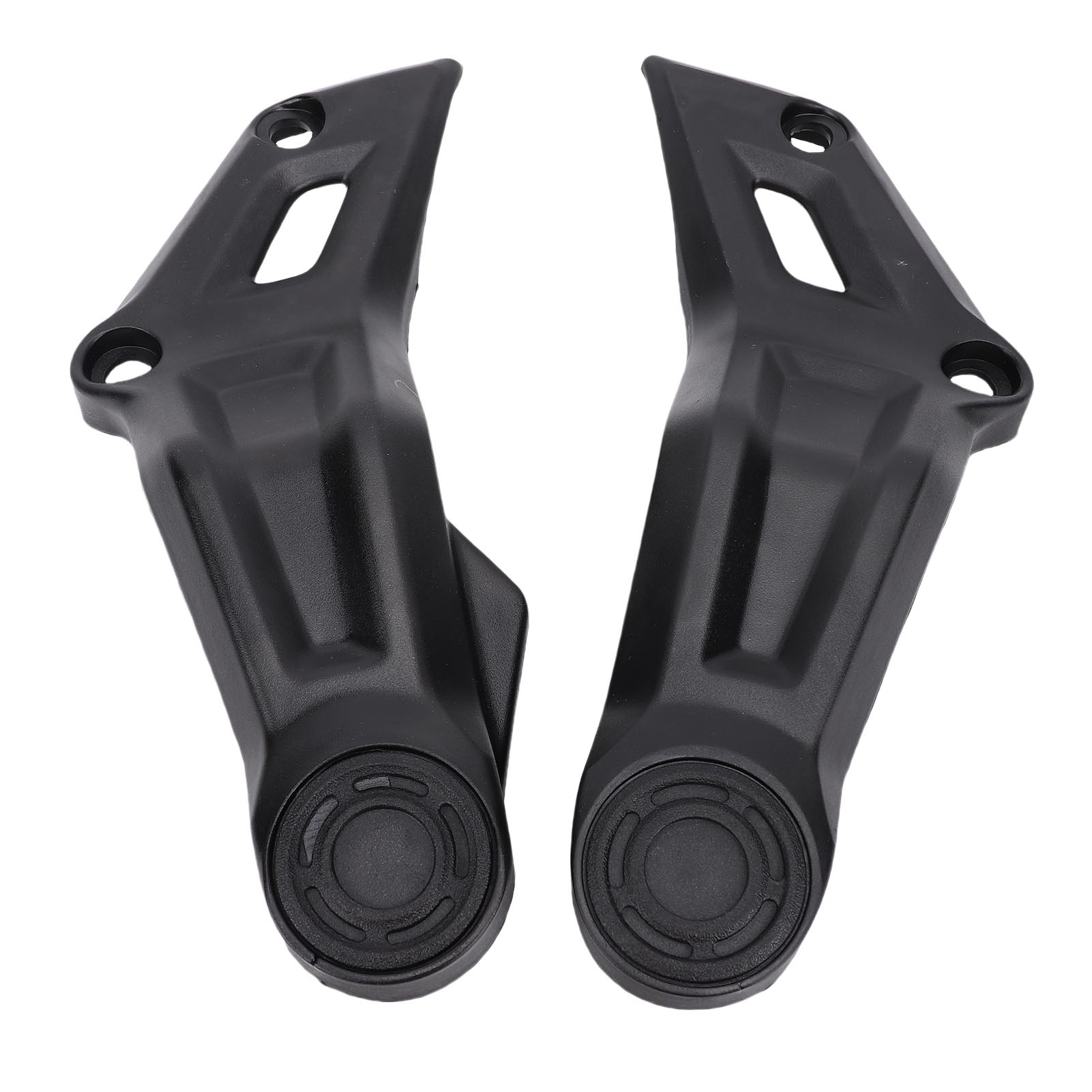1 Pair Motorcycle Frame Guard Cover Frame Side Fairing Panel Protection Engine Fairing Cowling Replacement for MT 07 FZ Black
