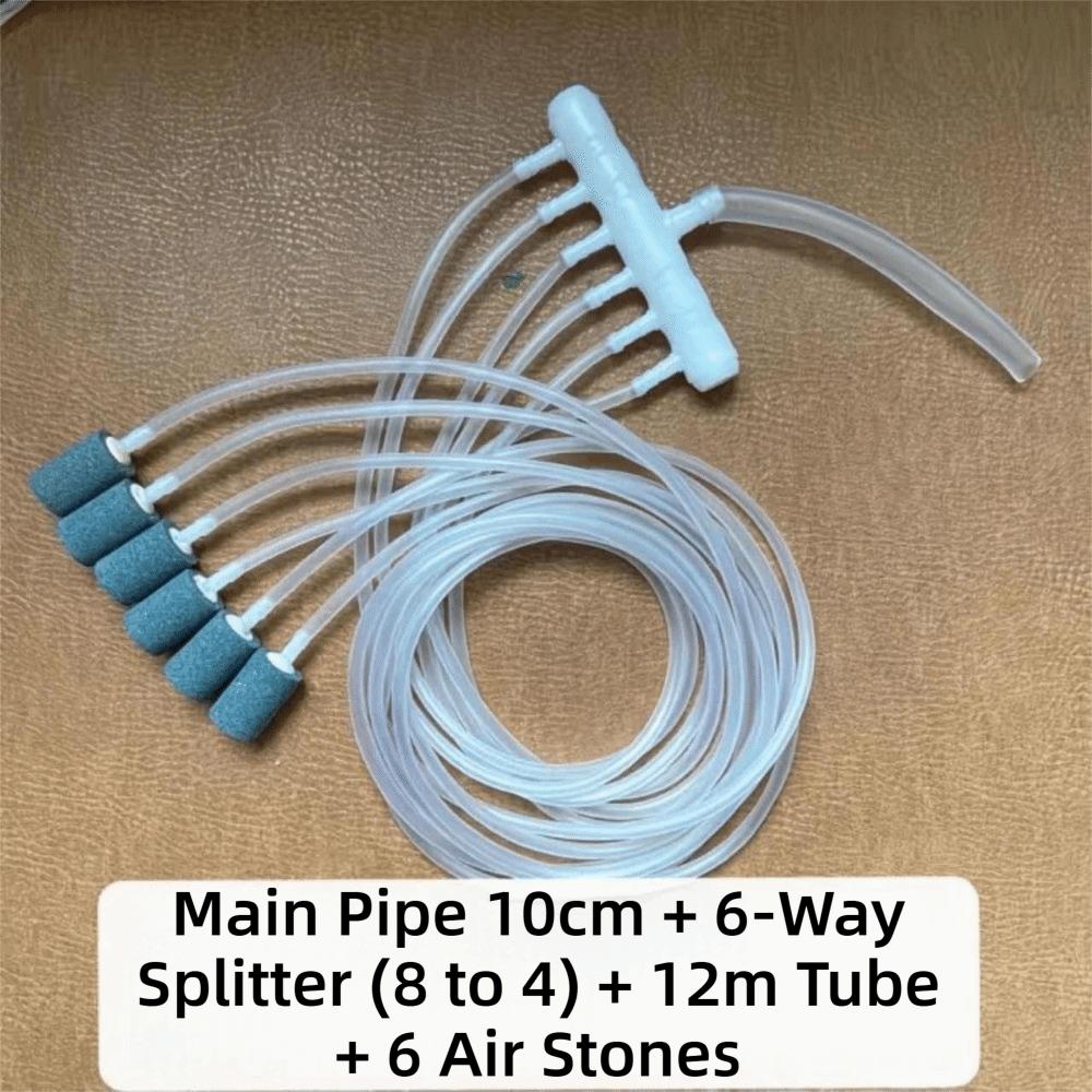 1 Kit Set 4/6/8/10/12/14Way Oxygen Pump Diverter Aquarium Air Valve Fish Tank Aquarium Aeration