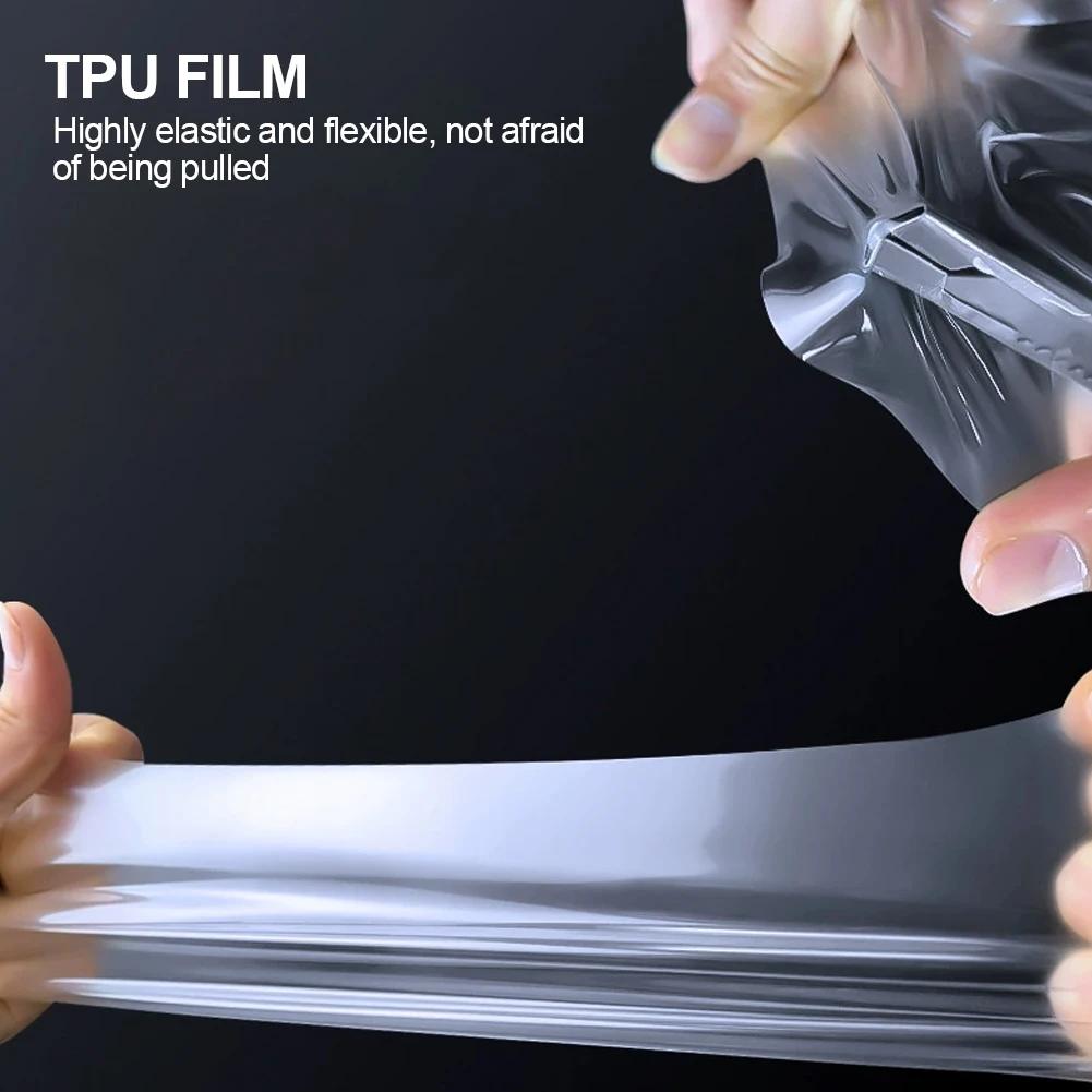 For Mazda 3 Axela 2019-2025 Car Interior Film Center Console Navigation Screen Gear Transparent TPU Protective Film Anti-scratch