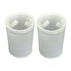 2PCS Pool Spa Filter Bags Multipurpose Filter Bags Nonwoven Fabric Texture Suitable for High Efficiency Filtrations