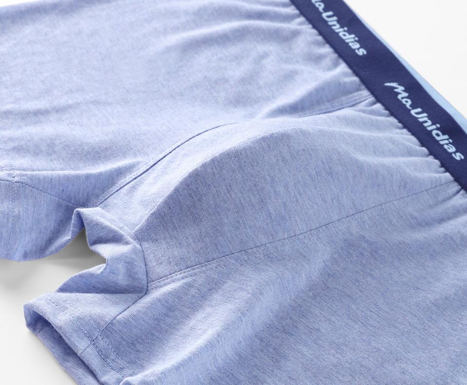 4 Piece Men's Panties Cotton Boxers For Man Underwear Elastic webbing Mens Underpants Sexy Trunks Boxershorts Calecon