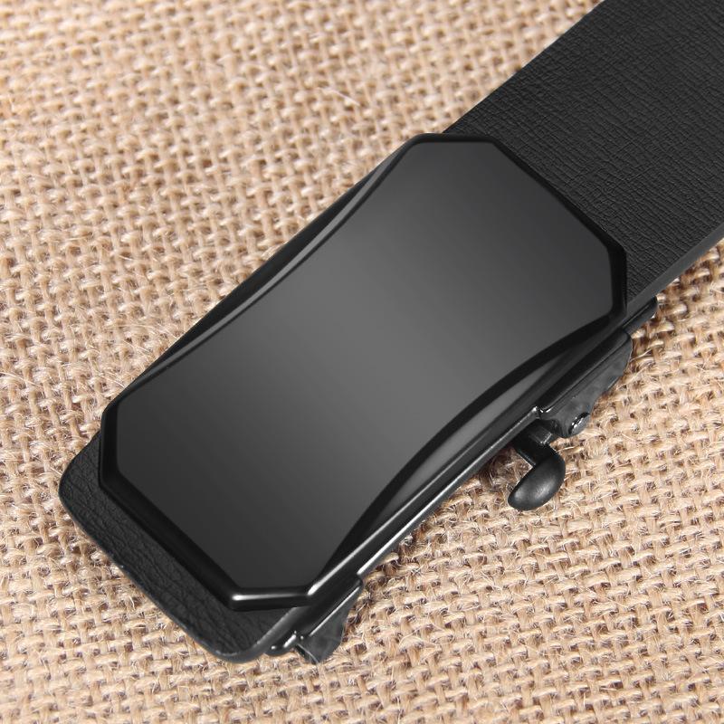 Men'S Toothless Automatic Buckle Does Not Punch Holes, Automatic Buckle Suit Youth Belt