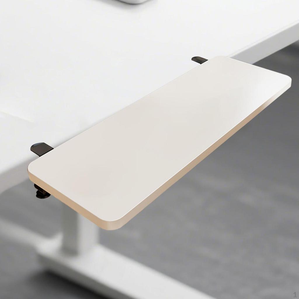 Desk Board Arm Rest Expansion Ergonomic Clamp On Easy Installation for Computer Table Foldable Space