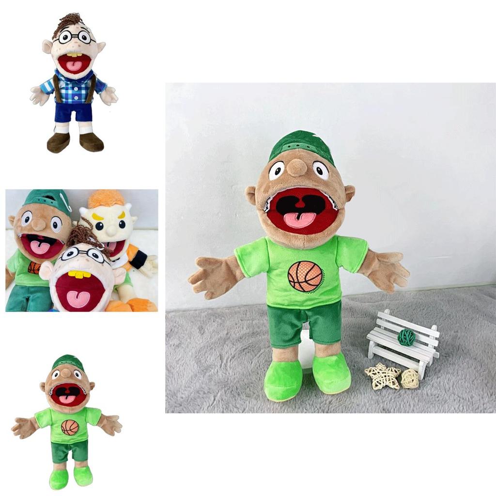 Jeff Plush Toy Puppet For Parent-child Interaction Joseph/bernard Schoolmate