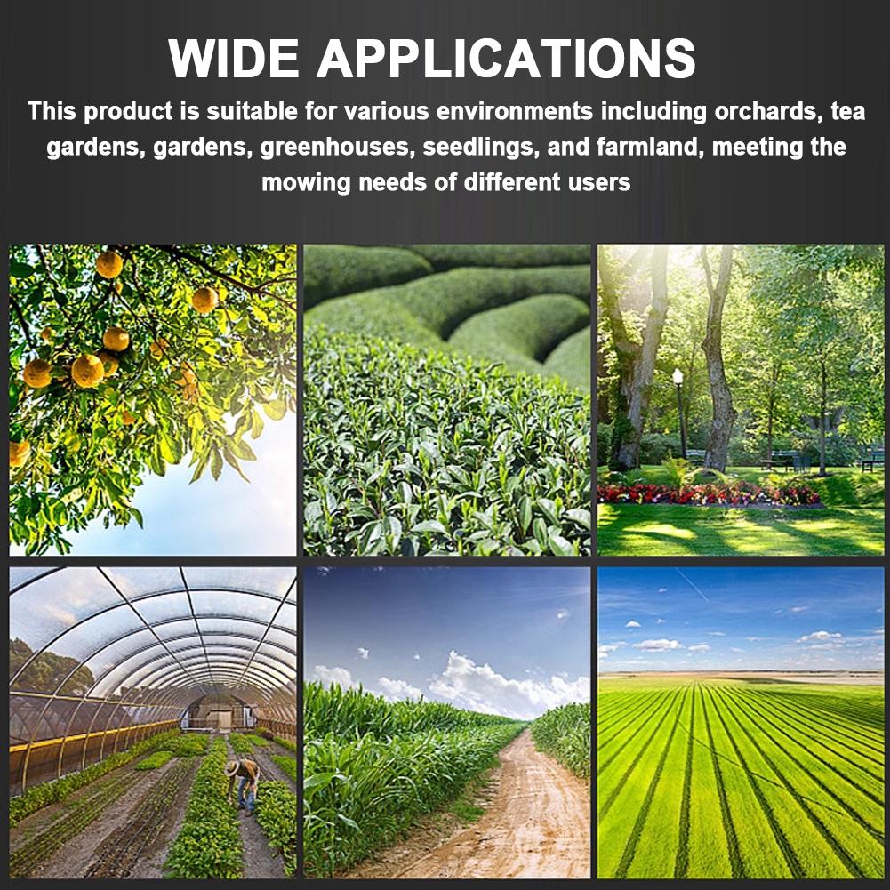 Multifunkční sekačka na trávu Příslušenství k vyžínači trávy s vyměnitelnými noži Kolečko na kypření / rýhování / plenění půdy