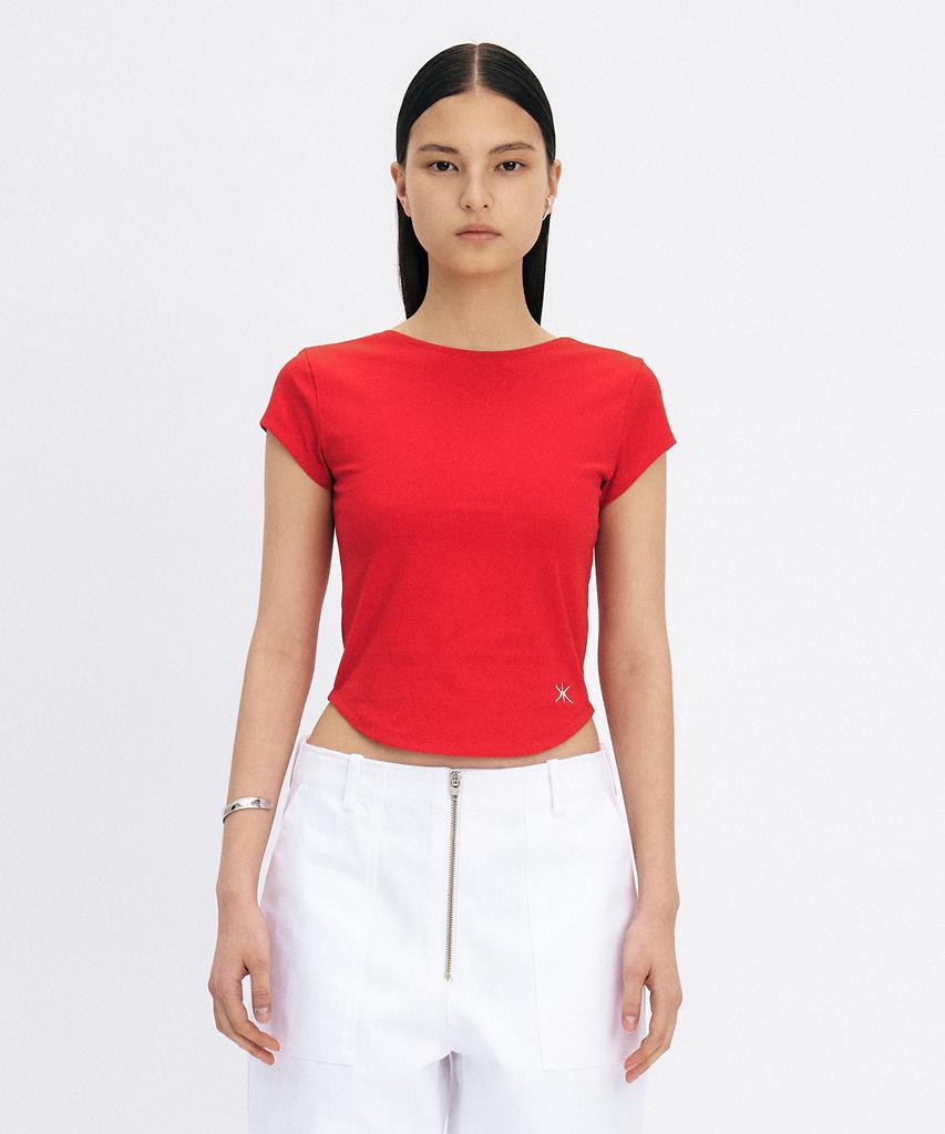 Yunse Hatchbackless Top (Red)